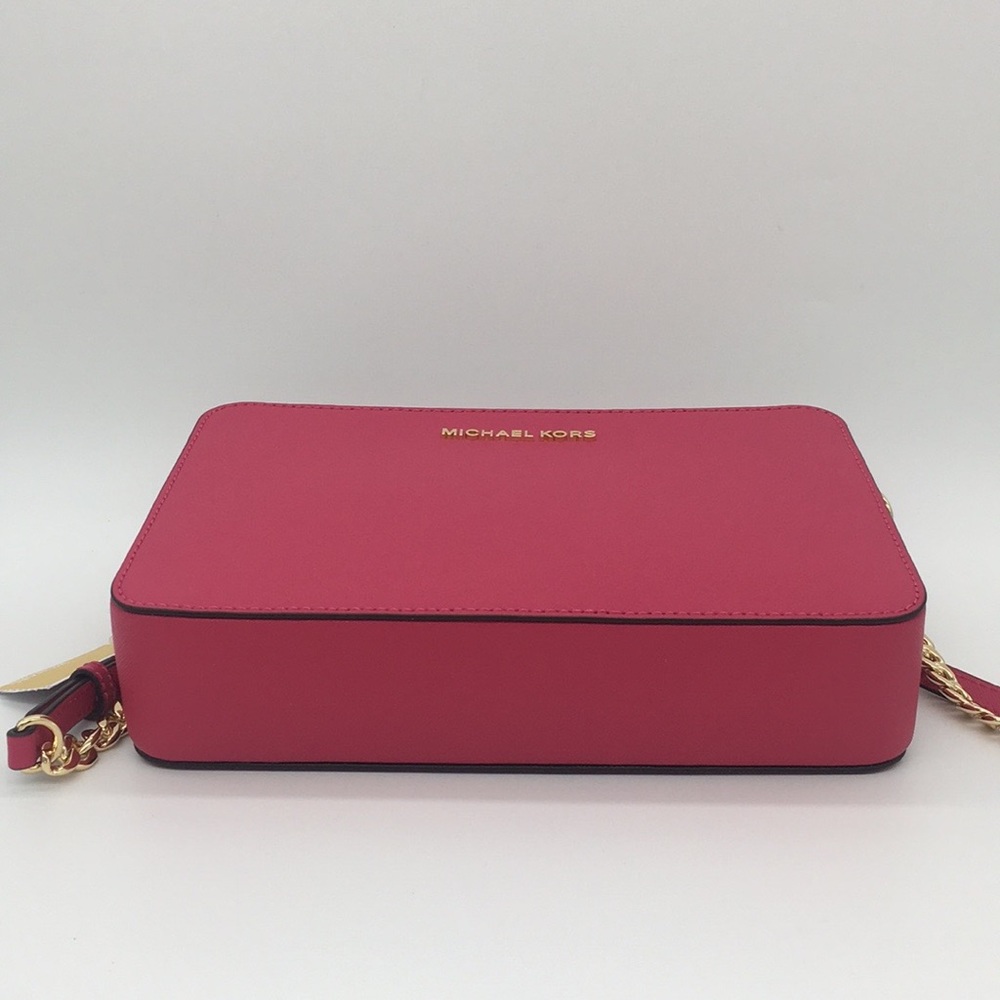 MICHAEL KORS LG EW CROSSBODY Bag ELECTRIC PINK - Picture 7 of 8